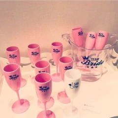 Kit Taças Champagne + Balde de Gelo - loja online