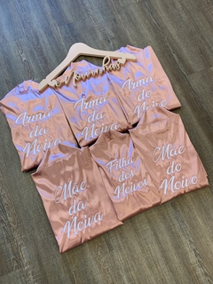 Imagem do Robe Personalizado Manga Curta