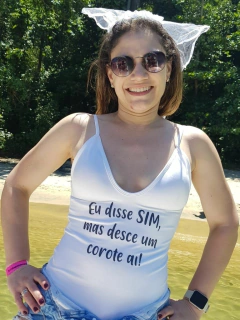 Body Personalizado Decotado - e-Noivinhas