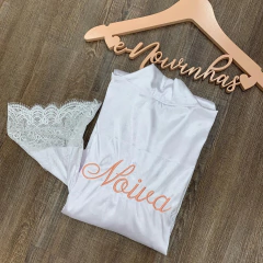 Robe Personalizado com Renda - loja online