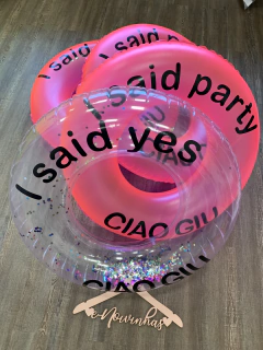 Boia Glitter 91cm Personalizada - loja online