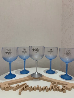 Taças Gin Bicolor Personalizadas (mínimo 10 unidades)