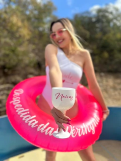 Boia Neon Pink 90cm Personalizada - comprar online