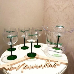 Taças Gin Bicolor Personalizadas (mínimo 10 unidades) - e-Noivinhas