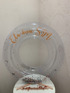 Boia Glitter 91cm Personalizada na internet