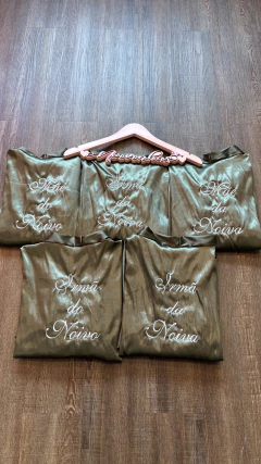 Imagem do Robe Personalizado Manga Longa