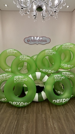 Boia Neon Verde 90cm Personalizada