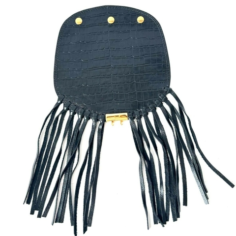 Flap Avulsa Croco Fringes