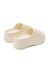 Zueco gomon gummi smooth Beige - comprar online