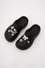 Zueco gomon gummi Crown Negro - comprar online