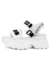 Sandalia Street gummi Blanco
