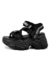 Sandalia Street gummi Negro