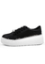 Zapatillas Vera negro con brillos - comprar online