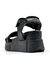 Sandalia Pantoja Negro Lady stork - comprar online