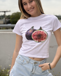 Remeras Higo Blanca - comprar online