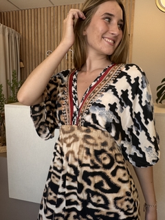 Vestido India Print en internet