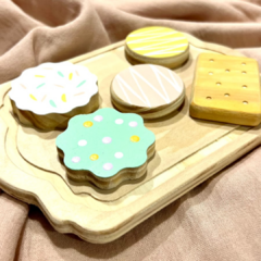 Bandeja de galletitas