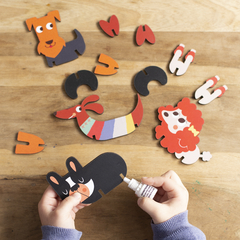 Puzzles 3D Animalitos en internet