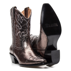 Western Feminina - Metalizada Chumbo