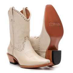 Western Feminina - Luck Off White