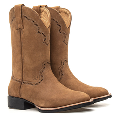 Heeler - Nobuck Castanho - comprar online