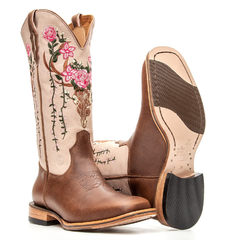 Moose Head Feminina - Crazy Horse Capim / Plume Nude