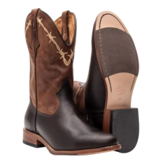 Arame Masculina - Crazy Horse Chocolate / Fóssil Cappuccino - comprar online