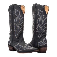 Western Feminina Rustic - Fóssil Azul / Fóssil Azul - Bonazus | Country All Time