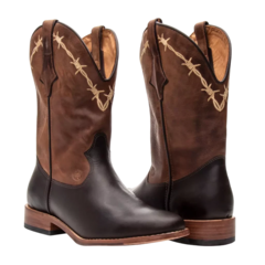 Arame Masculina - Crazy Horse Chocolate / Fóssil Cappuccino - Bonazus | Country All Time