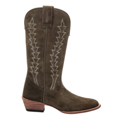 Western Round Pine - Camurça Verde Oliva - loja online