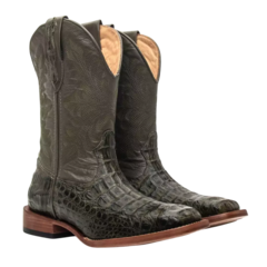 Exótica Masculina - Jacaré Verde Musgo / Napa Musgo - Bonazus | Country All Time