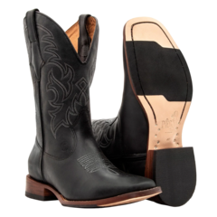 Tradicional Masculina - Crazy Horse Preto / Fóssil Preto - comprar online