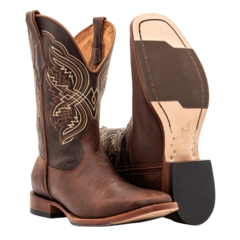 Tradicional II Masculina - Crazy Horse Capim / Fóssil Café - comprar online