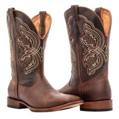 Tradicional II Masculina - Crazy Horse Capim / Fóssil Café - Bonazus | Country All Time