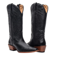 Western Feminina - Luck Preto / Caramelo - Bonazus | Country All Time