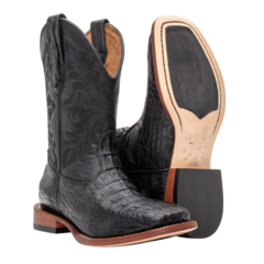 Exótica Masculina - Jacaré Preto / Fóssil Preto - comprar online