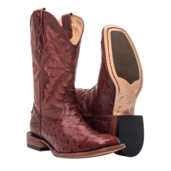 Exótica Masculina - Avestruz Bordo / Malboro Bordo - comprar online