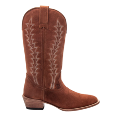 Western Round Pine - Camurça Ferrugem - loja online
