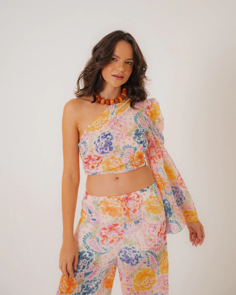 Blusa Floral Borogodó - comprar online