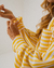 Camisa Over Listrada Caju - comprar online