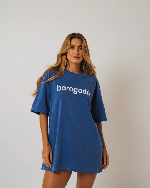T-Shirt Azul Borogodó - comprar online