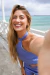 Top Nina Azul Céu - tienda online