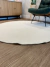 Tapete Redondo New Bianc Off White 0,90m - Bem Viver - Decoração, tapete e arte