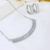 Conjunto Baguete em Zircônia Folheado
