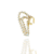 Ear Cuff Bruna Folheado - comprar online
