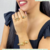 Anel de Bolinhas Folheado - comprar online