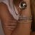 Bracelete Riviera Coração Folheado