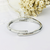 Bracelete Aro Fino Folheado