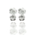 Brinco Flor Dupla Folheado - comprar online