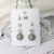 Trio de Brincos Ponto de Luz Bolinha Folheado - comprar online
